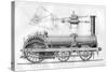 Crampton's Railway Locomotive Engine, 1866-GB Smith-Stretched Canvas