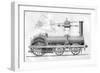 Crampton's Railway Locomotive Engine, 1866-GB Smith-Framed Giclee Print