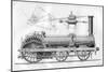 Crampton's Railway Locomotive Engine, 1866-GB Smith-Mounted Giclee Print