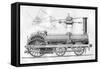 Crampton's Railway Locomotive Engine, 1866-GB Smith-Framed Stretched Canvas