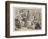 Cranach Paints Luther-Gustave Konig-Framed Art Print