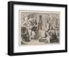 Cranach Paints Luther-Gustave Konig-Framed Art Print