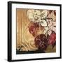 Cranberries and Creme II-Laurie Fields-Framed Giclee Print