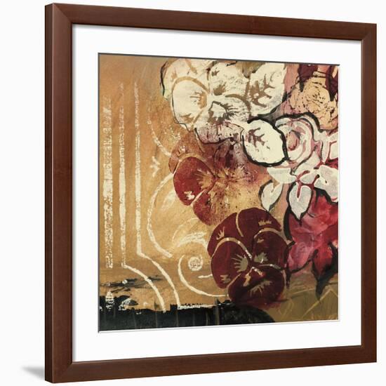 Cranberries and Creme II-Laurie Fields-Framed Giclee Print