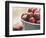 Cranberries in a bowl-Fancy-Framed Photographic Print