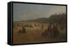 Cranberry Pickers, c.1878-79-Eastman Johnson-Framed Stretched Canvas