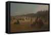 Cranberry Pickers, c.1878-79-Eastman Johnson-Framed Stretched Canvas