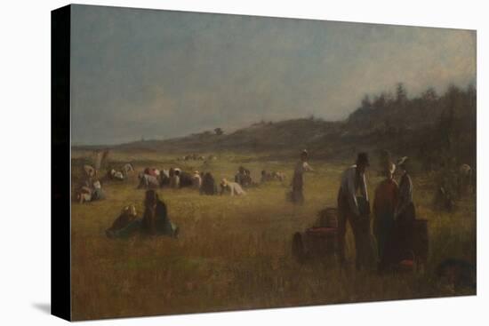 Cranberry Pickers, c.1878-79-Eastman Johnson-Stretched Canvas