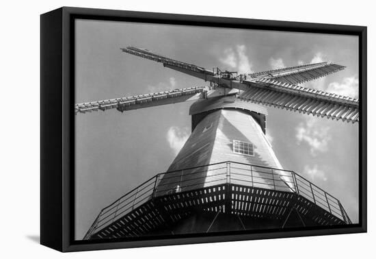 Cranbrook Windmill-J. Chettlburgh-Framed Stretched Canvas