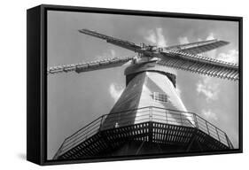 Cranbrook Windmill-J. Chettlburgh-Framed Stretched Canvas