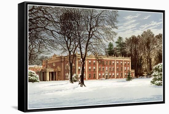 Cranbury Park, Hampshire, Home of the Chamberlayne Family, C1880-AF Lydon-Framed Stretched Canvas