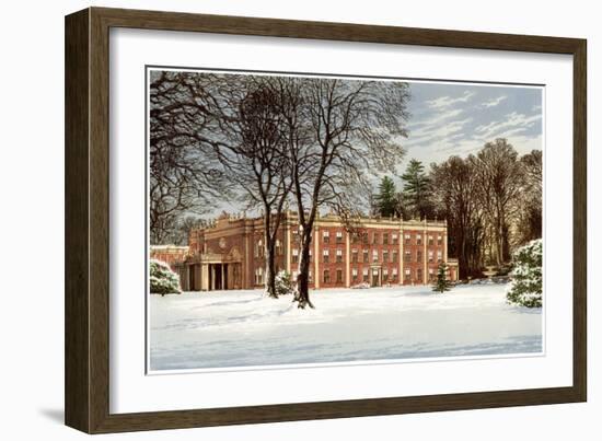 Cranbury Park, Hampshire, Home of the Chamberlayne Family, C1880-AF Lydon-Framed Giclee Print