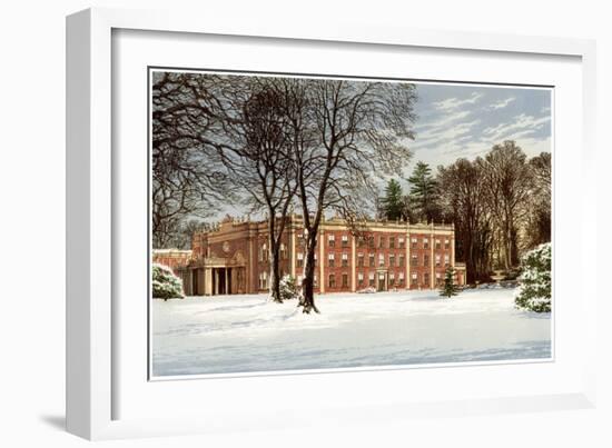 Cranbury Park, Hampshire, Home of the Chamberlayne Family, C1880-AF Lydon-Framed Giclee Print