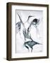 Crane 1-Design Fabrikken-Framed Art Print