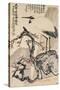 Crane and Plum Blossoms-Wang Zhen-Stretched Canvas