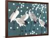 Crane at Night I-Melissa Wang-Framed Art Print