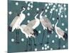 Crane at Night I-Melissa Wang-Mounted Art Print