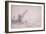 Crane at Westminster Bridge, London, C1830-Edward William Cooke-Framed Giclee Print