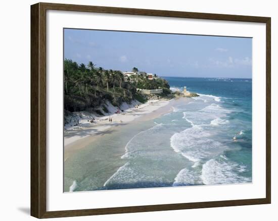 Crane Bay, Barbados, West Indies, Caribbean, Central America-Hans Peter Merten-Framed Photographic Print