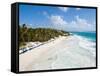 Crane Beach at Crane Beach Resort, Barbados, Windward Islands, West Indies, Caribbean-Michael DeFreitas-Framed Stretched Canvas