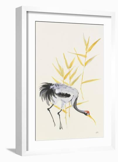 Crane Reeds II-Chris Paschke-Framed Art Print