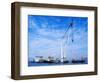 Crane Rig Raising Sunken Mary Rose-null-Framed Photographic Print