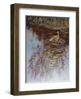 Crane-Rusty Frentner-Framed Giclee Print