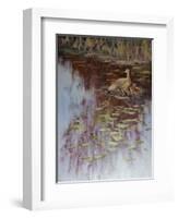 Crane-Rusty Frentner-Framed Giclee Print