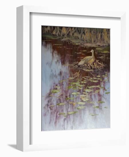 Crane-Rusty Frentner-Framed Giclee Print