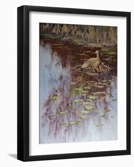 Crane-Rusty Frentner-Framed Giclee Print