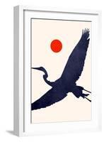 Crane-Kubistika-Framed Giclee Print