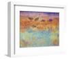 Cranes in Soft Mist-Chris Vest-Framed Premium Giclee Print