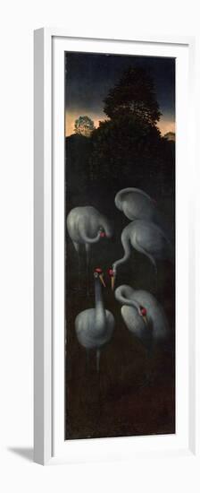 Cranes (The Reverse of a Panel from a Triptyc), C. 1480-Hans Memling-Framed Premium Giclee Print