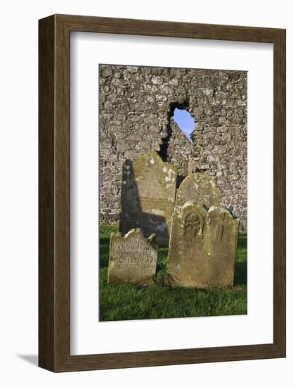 Cranfield Church, Lough Neagh, County Antrim, Ulster, Northern Ireland, United Kingdom, Europe-Carsten Krieger-Framed Photographic Print