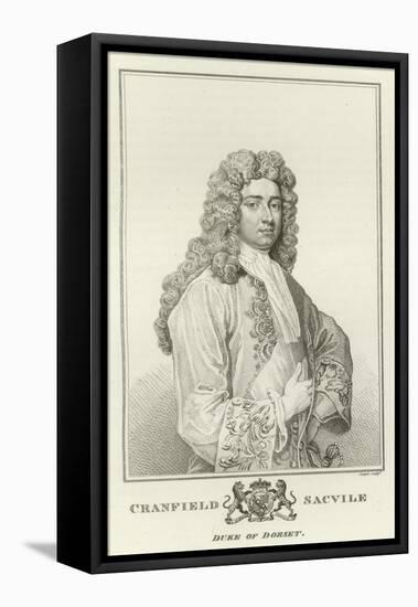 Cranfield Sacvile, Duke of Dorset-Godfrey Kneller-Framed Stretched Canvas