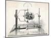 Cranionmeter Holds a Skull in Place-null-Mounted Art Print