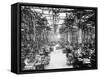 Crankshaft Grinding Department at Ford Motor Company-null-Framed Stretched Canvas