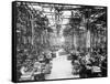 Crankshaft Grinding Department at Ford Motor Company-null-Framed Stretched Canvas