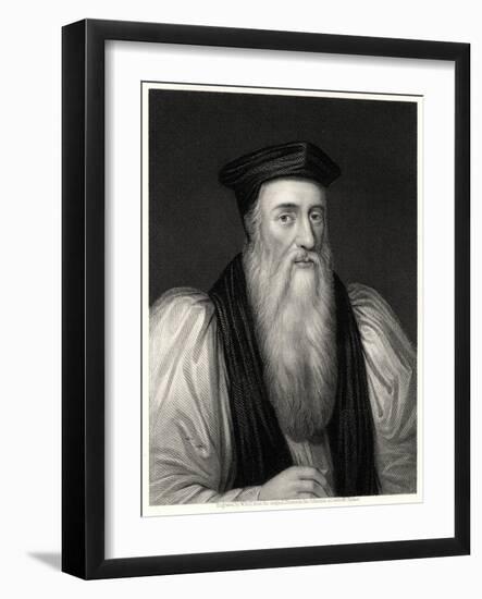 Cranmer, 19th Century-William Holl II-Framed Giclee Print