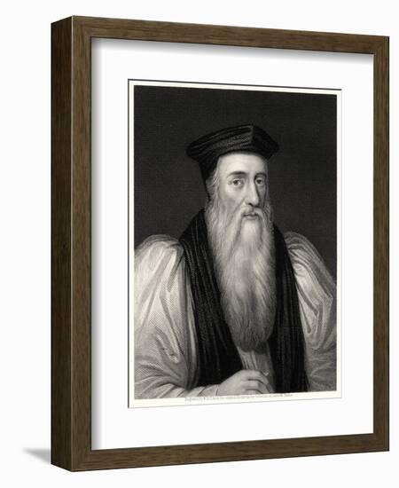 Cranmer, 19th Century-William Holl II-Framed Giclee Print