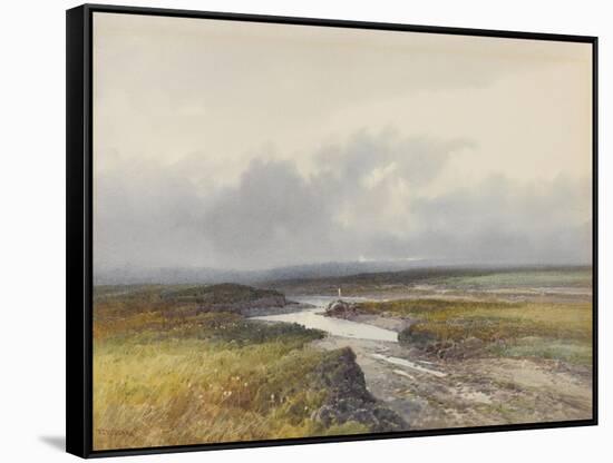Cranmere Pool, Dartmoor , C.1895-96-Frederick John Widgery-Framed Stretched Canvas