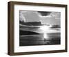 Crantock Bay Riders-null-Framed Photographic Print