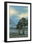 Crape Myrtles I-Jennifer Goldberger-Framed Art Print