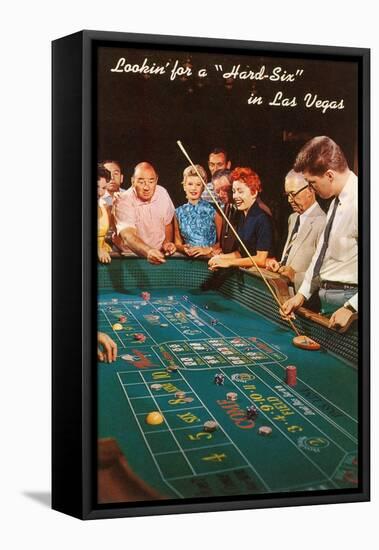Craps, Las Vegas, Nevada-null-Framed Stretched Canvas