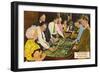 Craps, Las Vegas, Nevada-null-Framed Art Print