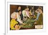 Craps, Las Vegas, Nevada-null-Framed Premium Giclee Print