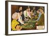 Craps, Las Vegas, Nevada-null-Framed Art Print