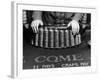 Craps Table Set Up at Town House Gambling Casino-Alfred Eisenstaedt-Framed Photographic Print