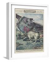 Crash and Bull-Alfredo Ortelli-Framed Art Print