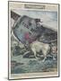 Crash and Bull-Alfredo Ortelli-Mounted Art Print